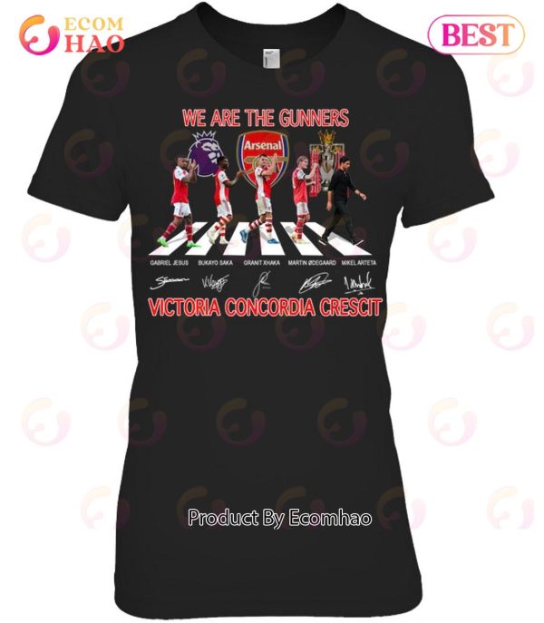 We Are The Gunners Victoria Concordia Crescit T-Shirt