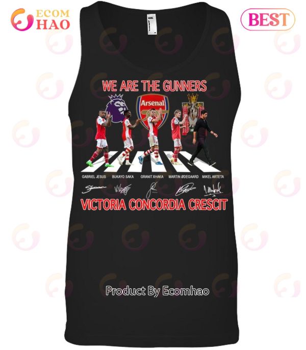 We Are The Gunners Victoria Concordia Crescit T-Shirt