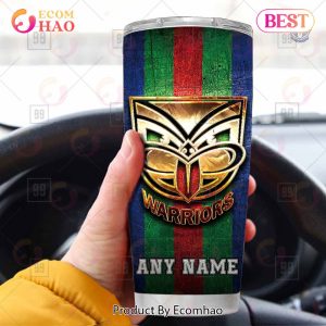 Personalized NRL New Zealand Warriors Old Metal Tumbler