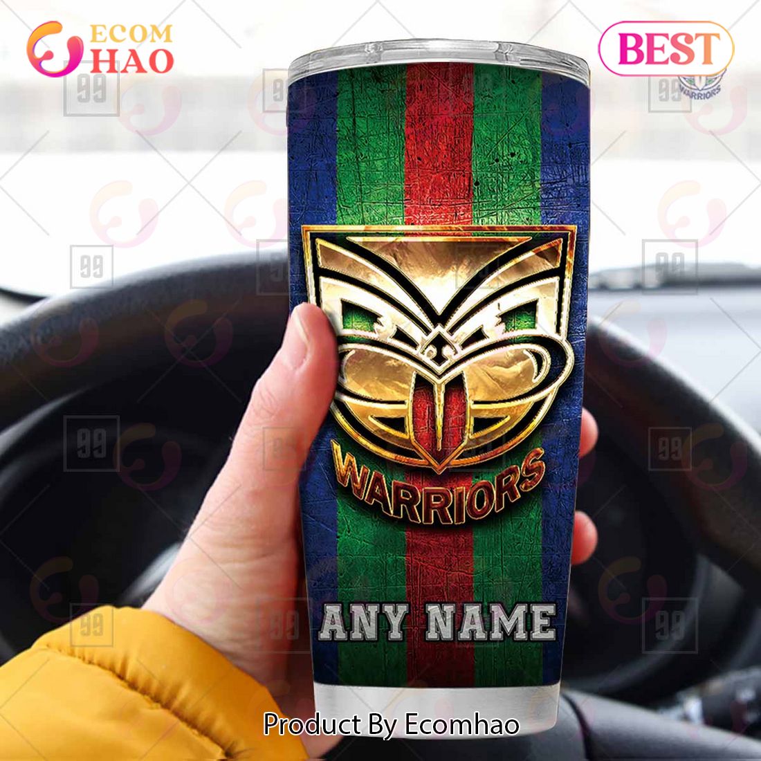 Personalized NRL Parramatta Eels Old Metal Tumbler