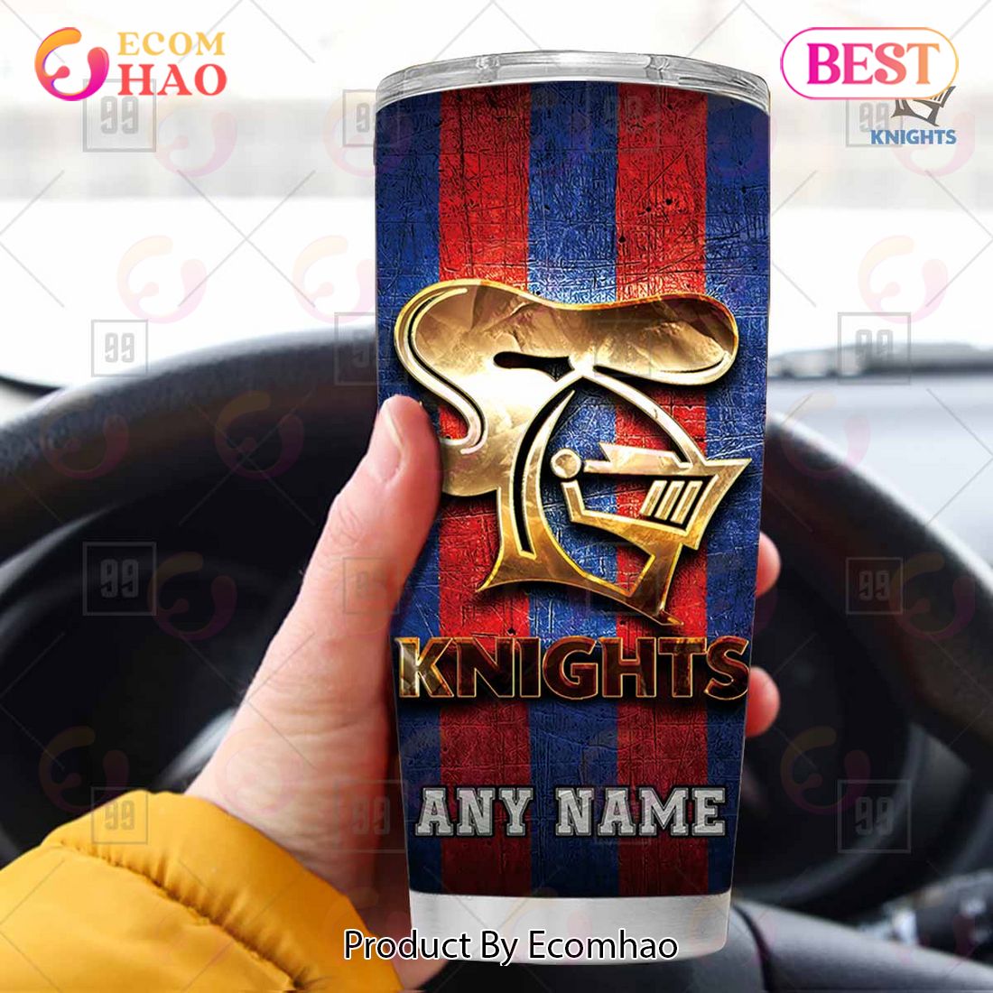 Personalized NRL Penrith Panther Old Metal Tumbler