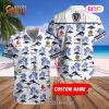 Maxcorners Archery Target Sign Colorful Personalized Name 3D Hawaiian Shirt