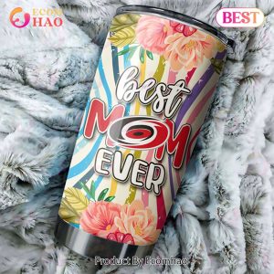 NHL Carolina Hurricanes Best Mom Ever Special Design For Mother’s Day Tumbler