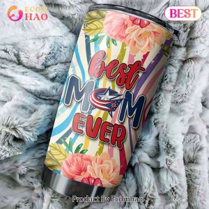 NHL Columbus Blue Jackets Best Mom Ever Special Design For Mother’s Day Tumbler