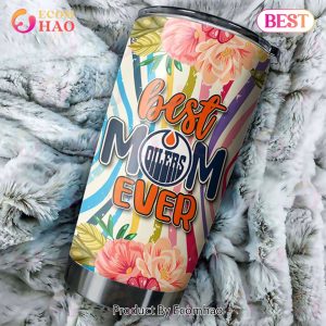 NHL Edmonton Oilers Best Mom Ever Special Design For Mother’s Day Tumbler