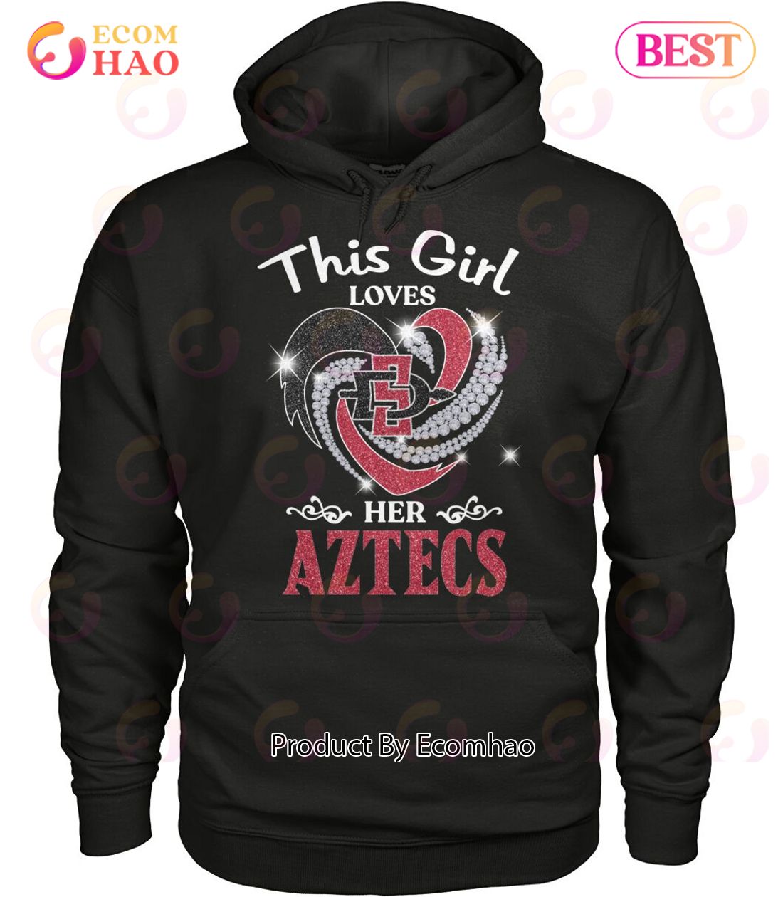 This Girl Loves Her Aztecs T-Shirt