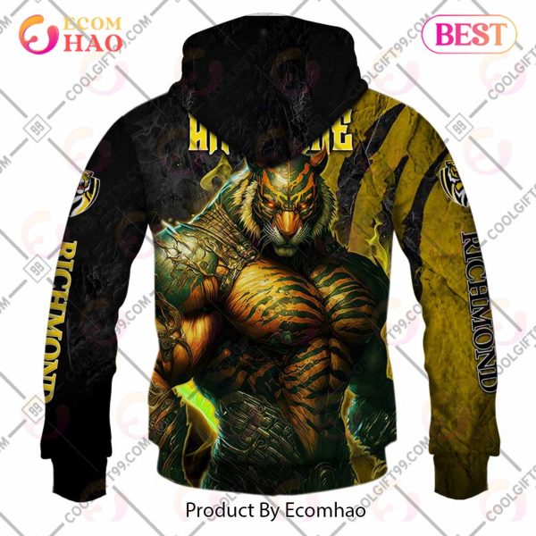Personalized AFL Richmond Tigers Warrior 3D Hoodie