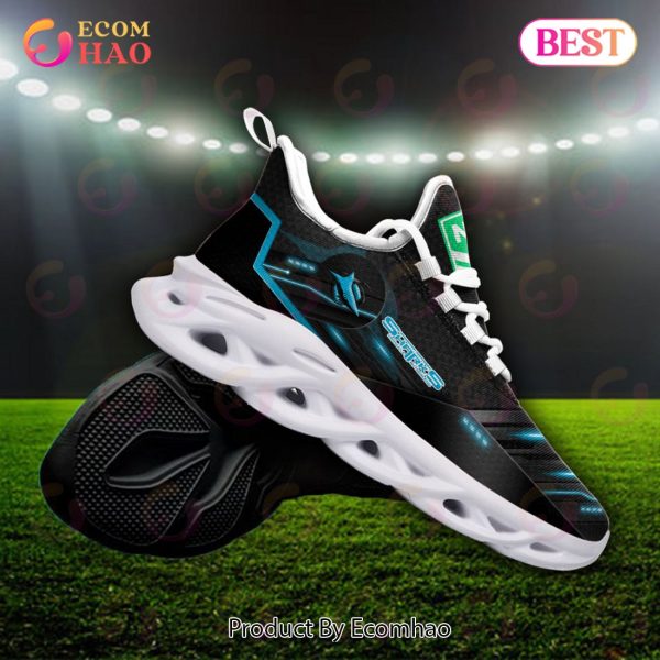 NRL Cronulla-Sutherland Sharks Max Soul Sneaker Custom Name