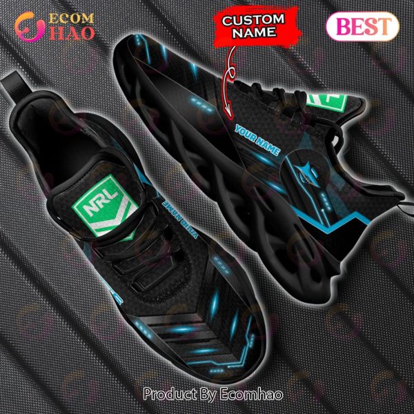 NRL Cronulla-Sutherland Sharks Max Soul Sneaker Custom Name
