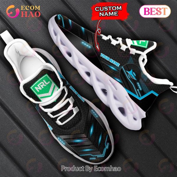 NRL Cronulla-Sutherland Sharks Max Soul Sneaker Custom Name