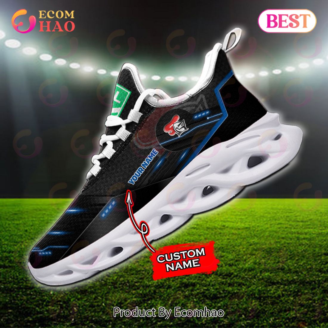 NRL Newcastle Knights Max Soul Sneaker Custom Name