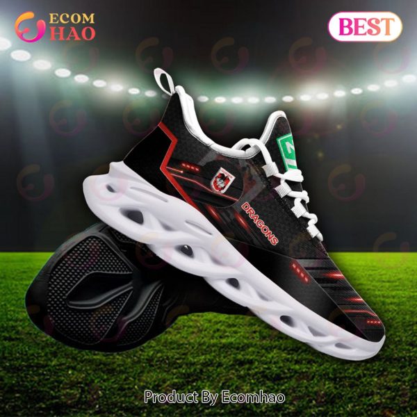 NRL St. George Illawarra Dragons Max Soul Sneaker Custom Name