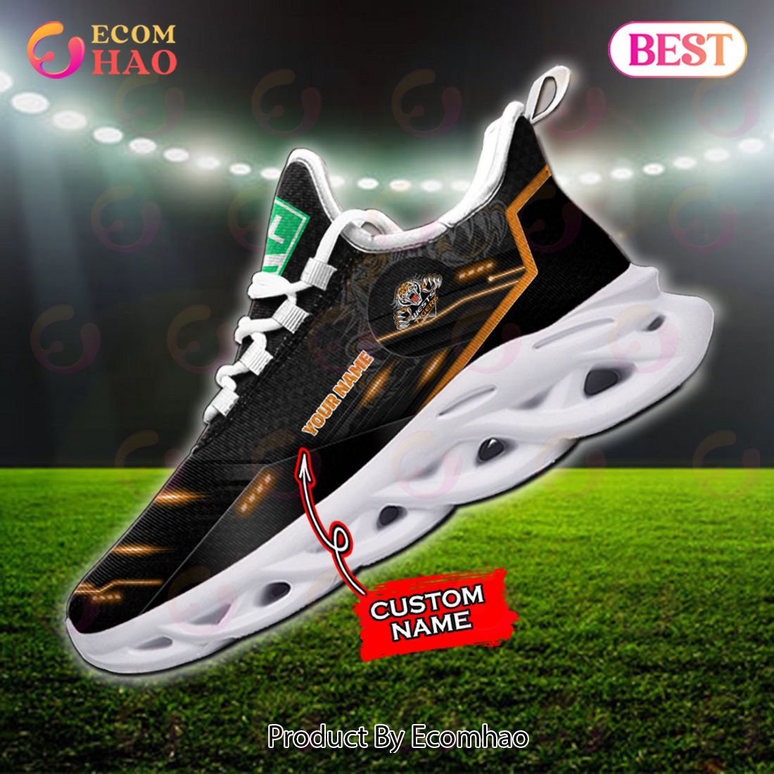 NRL Penrith Panthers Max Soul Sneaker Custom Name