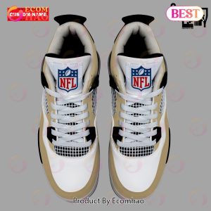 Personalization NFL New Orleans Saints Air Jordan 4