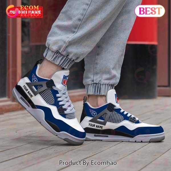 Personalization NFL Tennessee Titans Air Jordan 4