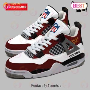 Washington Commanders Custom Name Air Jordan 11 Sneaker Shoes For Sport  Fans - Banantees