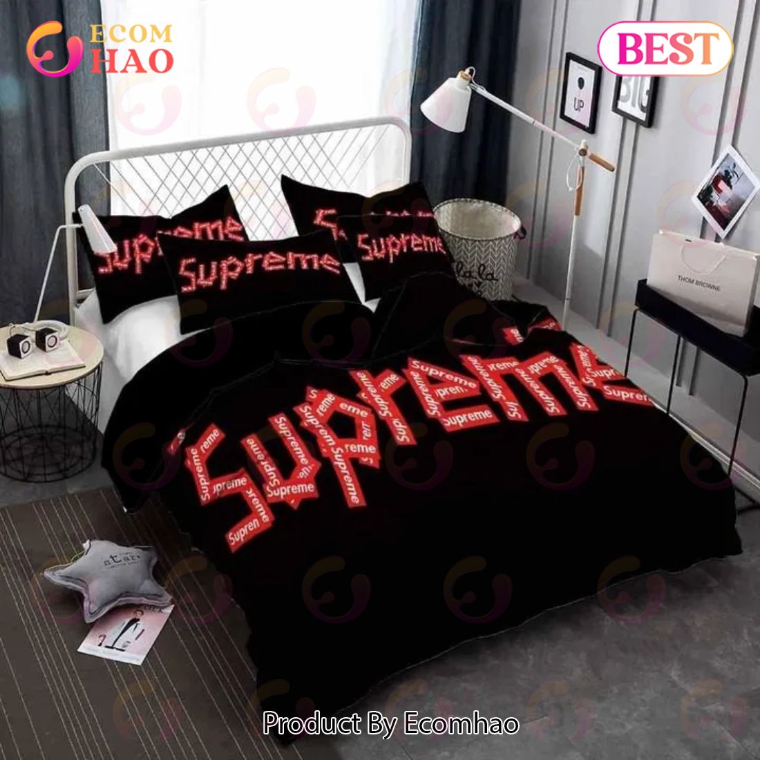 HOT Lola Bunny Supreme LV Luxury Brand Bedding Sets