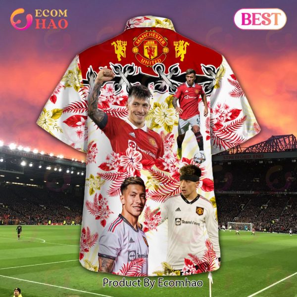 Lisandro Martinez In Manchester United Hawaiian Shirt