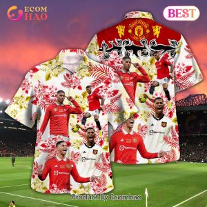 Marcus Rashford In Manchester United Hawaiian Shirt