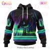 NHL Nashville Predators Special Design With Northern Lights 3D Hoodie NHL Nashville Predators Special Design With Northern Lights 3D Hoodie