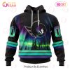 NHL Philadelphia Flyers Special Design With Northern Lights 3D Hoodie NHL Philadelphia Flyers Special Design With Northern Lights 3D Hoodie