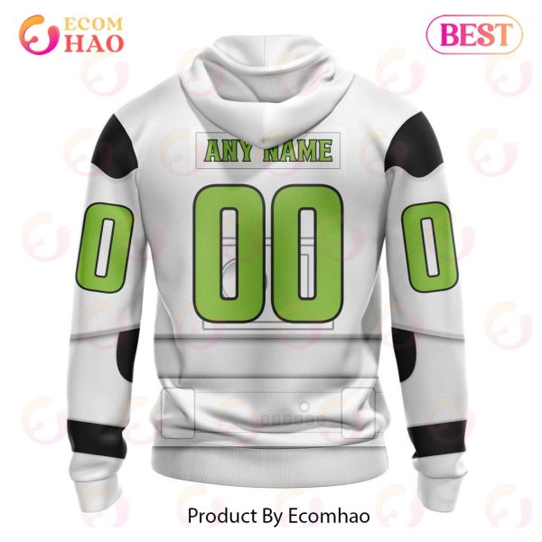 NRL Canberra Raiders Special Star Wars Design 3D Hoodie
