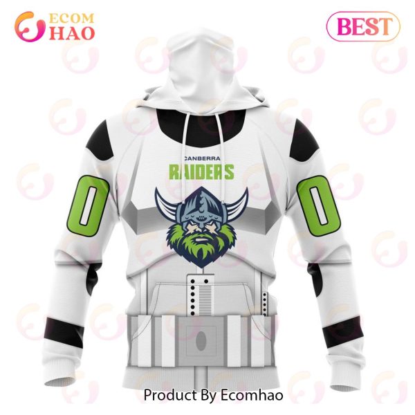 NRL Canberra Raiders Special Star Wars Design 3D Hoodie