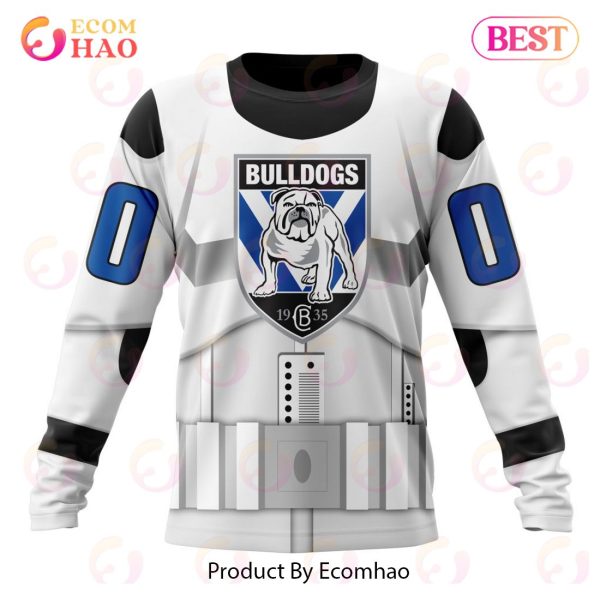 NRL Canterbury-Bankstown Bulldogs Special Star Wars Design 3D Hoodie