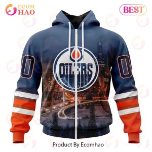 NHL Edmonton Oilers Special Design With Walterdale Bridge 3D Hoodie