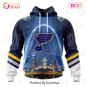NHL St. Louis Blues Special Design With Gateway Arch 3D Hoodie
