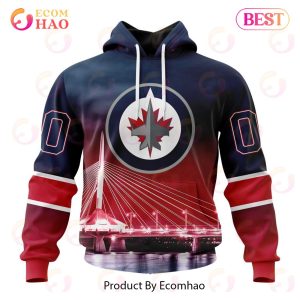 NHL Winnipeg Jets Special Design With Esplanade Riel 3D Hoodie