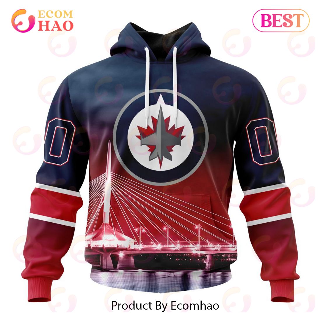 NHL Washington Capitals Special Design With The Capitol Building 3D Hoodie