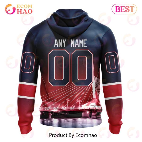 NHL Winnipeg Jets Special Design With Esplanade Riel 3D Hoodie