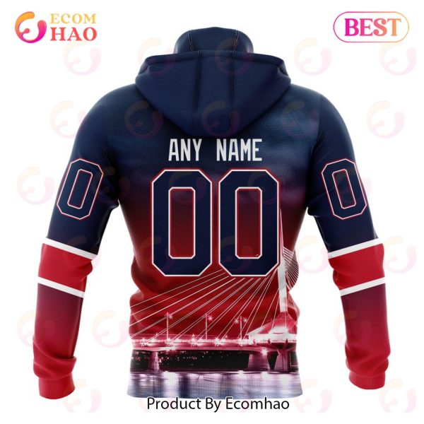 NHL Winnipeg Jets Special Design With Esplanade Riel 3D Hoodie
