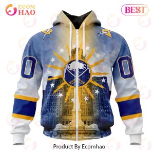 NHL Buffalo Sabres Special Design With Buffalo City Hall 3D Hoodie