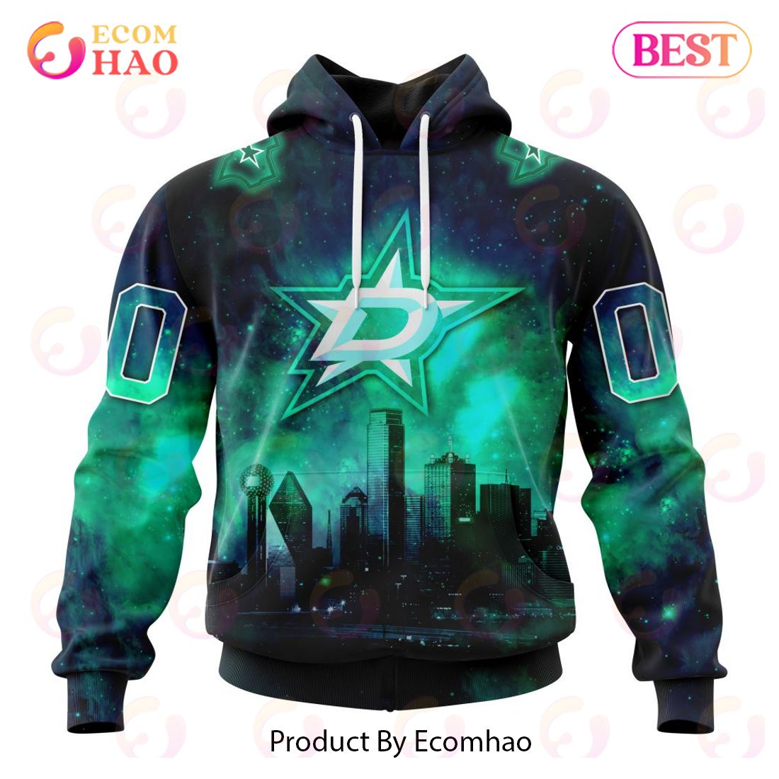 NHL Dallas Stars Special Design With Night Sky Galaxy