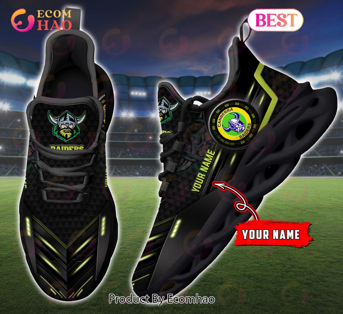 Brisbane Broncos NRL Personalized New Clunky Sneaker