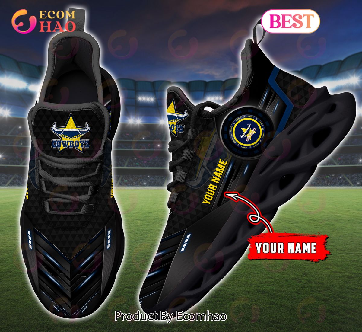 Parramatta Eels NRL Personalized New Clunky Sneaker