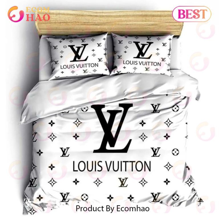 Comforter Sets Full Pink And Black Louis Vuitton Bedding Set - Ecomhao ...