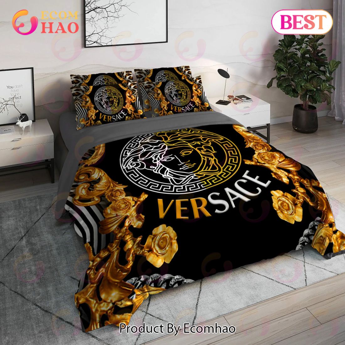 Comforter Sets Brown And Beige Louis Vuitton Bedding Set - Ecomhao Store in  2023