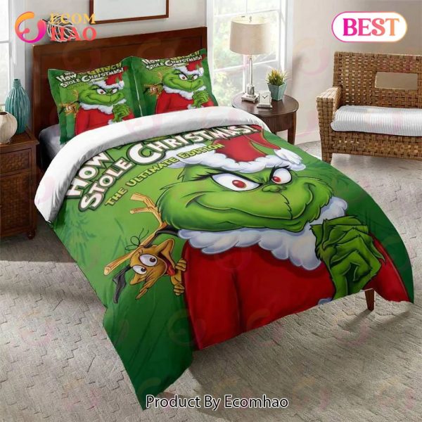 How The Grinch Stole Christmas Full Bedding Sets Covers Bed Linen Bedroom Ideas Bedclothes Duvet Bedspread Sheets Blankets Home Decor