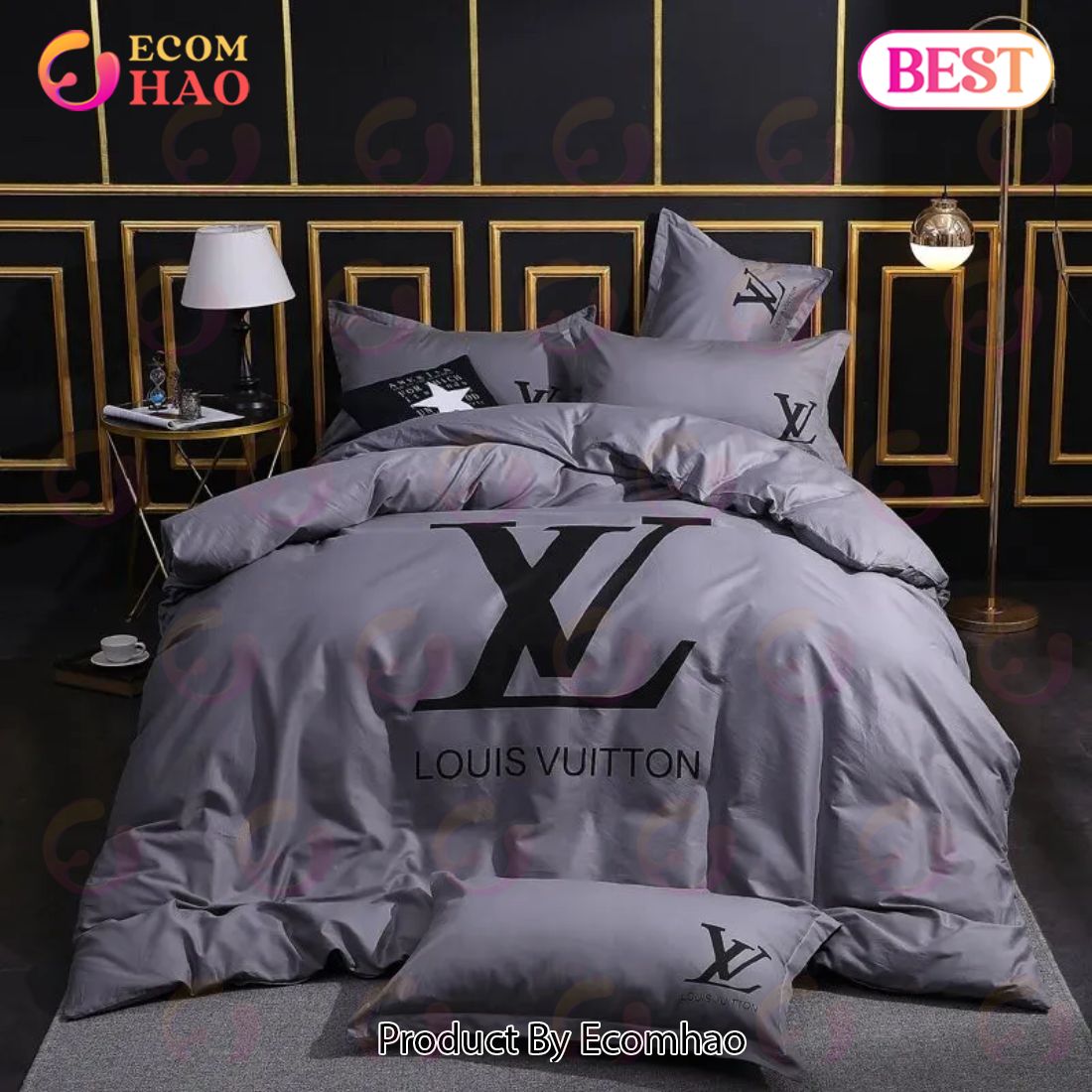 HOT Lola Bunny Supreme LV Luxury Brand Bedding Sets