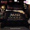 Gucci Moon Star Luxury Brand High End Premium Bedding Set For Bedroom Luxury Bedspread Duvet Cover Set With Pillowcases Home Decoration