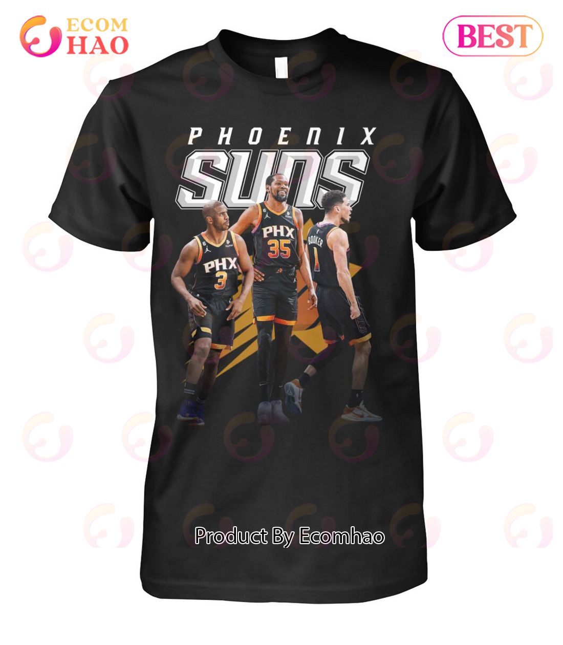 Phoenix Suns 3 Members MVP T-Shirt