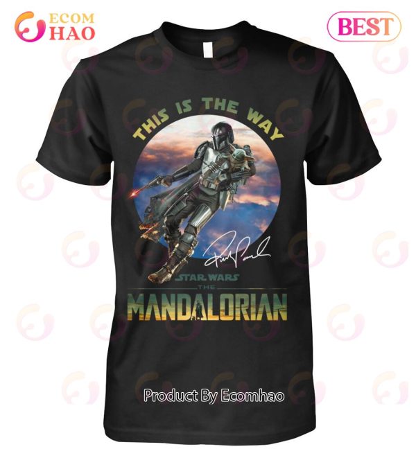 This Is A Way Signature Star Wars The Mandalorian T-Shirt