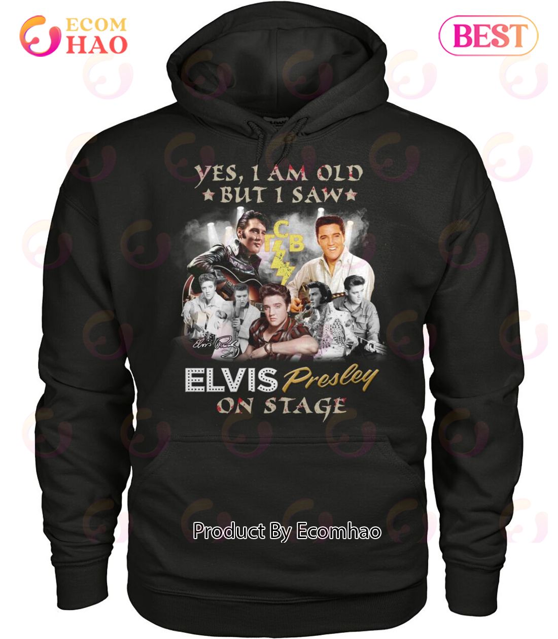 Yes I Am Old But I Saw Elvis Presley On Stage T-Shirt