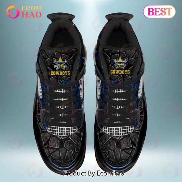 NRL North Queensland Cowboys Air Jordan 4 Sneaker Custom Name