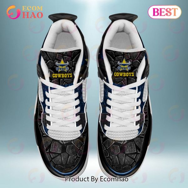 NRL North Queensland Cowboys Air Jordan 4 Sneaker Custom Name