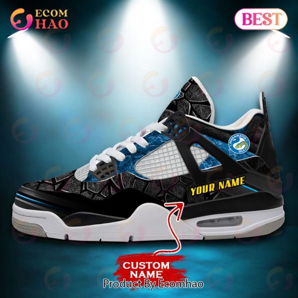 NRL Parramatta Eels Air Jordan 4 Sneaker Custom Name