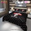 Louis Vuitton Supreme Light Yellow Luxury Brand Logo Premium Bedding Setsbed Sets Bedroom Sets Comforter Sets Duvet Cover Bedspread